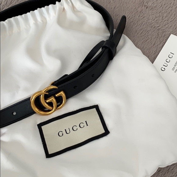 Gucci Accessories - Authentic Gucci Marmont Belt GG